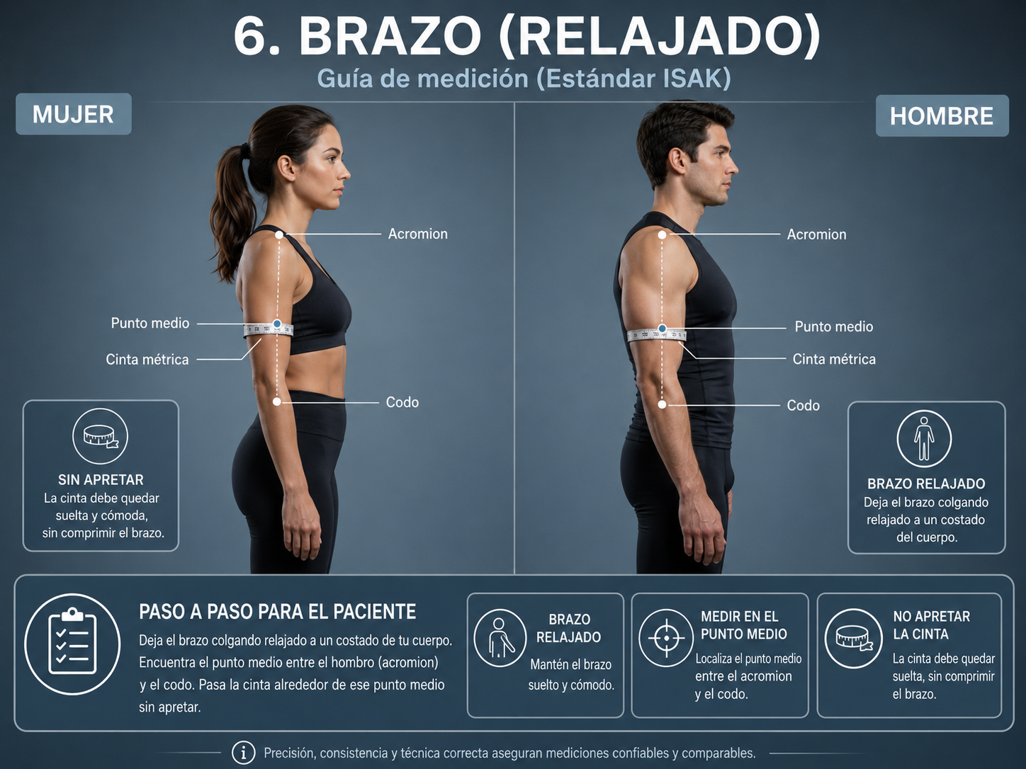 Medición brazo